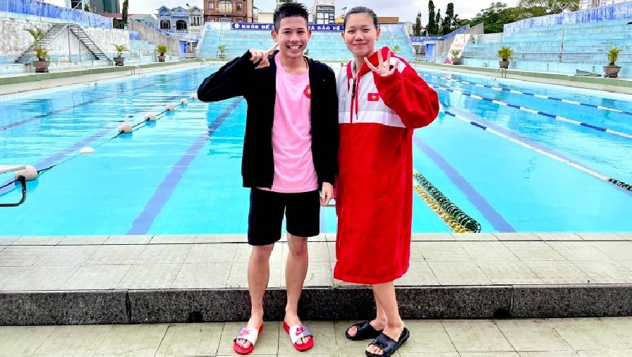 Chị em Ánh Viên - Quang Thuấn cùng nhau giành HCV nội dung đồng đội nam, nữ phối hợp