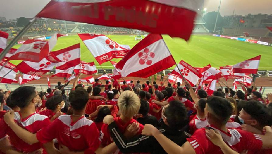 CLB Hải Phòng miễn tiền vé cho CĐV mặc áo đỏ vào sân trận gặp Thanh Hóa