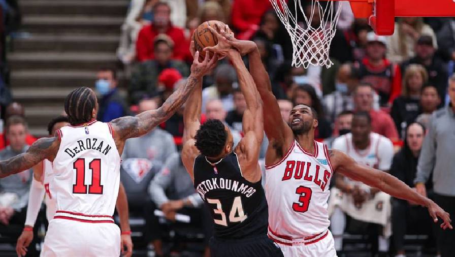Kết quả bóng rổ NBA ngày 5/3: Bulls vs Bucks - Báo động cho Bò mộng