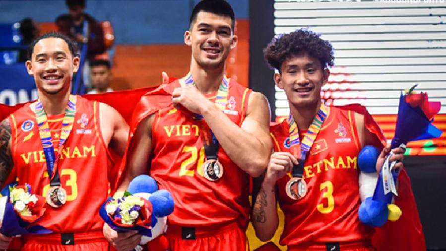 Khoa Trần về hội quân, đội tuyển bóng rổ Việt Nam sẵn sàng chuẩn bị cho SEA Games