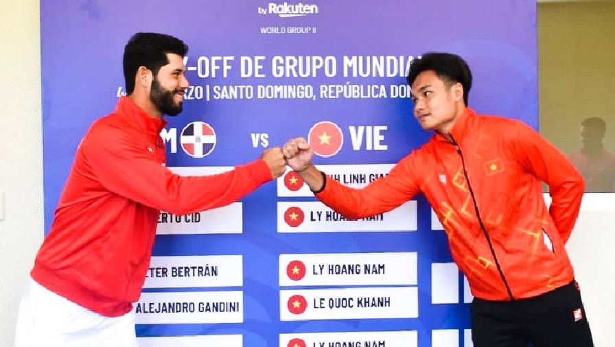 Lý Hoàng Nam, Trịnh Linh Giang thất bại ở trận ra quân vòng playoffs Davis Cup 2022