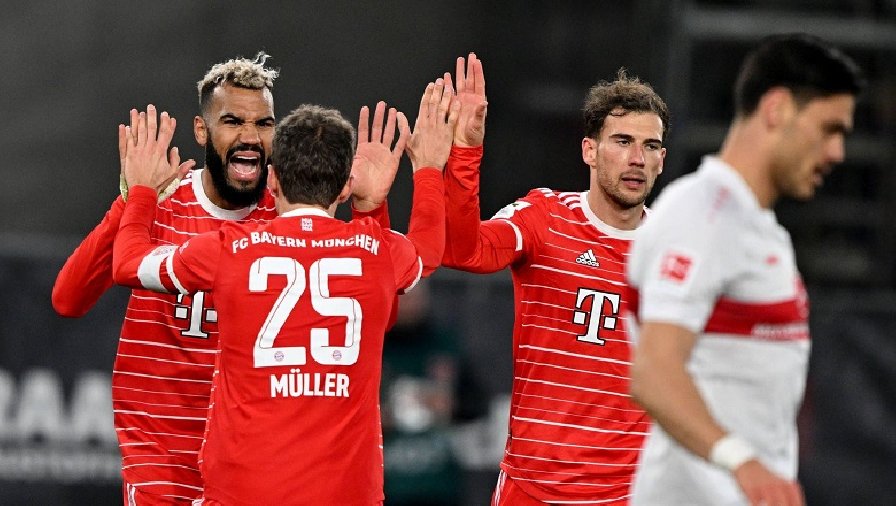 Kết quả bóng đá Stuttgart vs Bayern Munich: Đòi lại ngôi đầu, chạy đà hoàn hảo