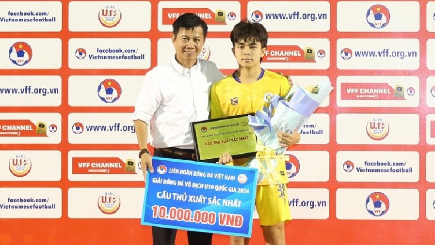 Chân dung Dương Đình Nguyên, cầu thủ xuất sắc nhất VCK U19 Quốc gia 2024