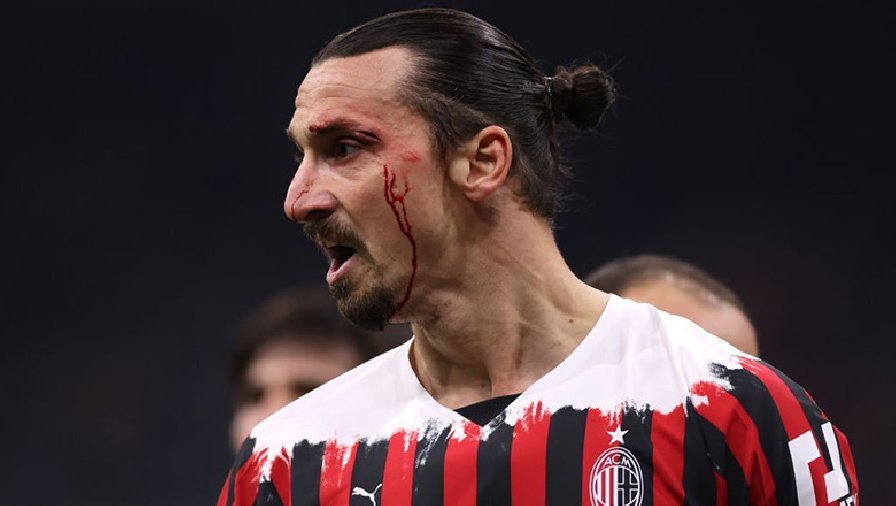 AC Milan bị thu hẹp khoảng cách trên BXH Serie A trong ngày Ibrahimovic đổ máu