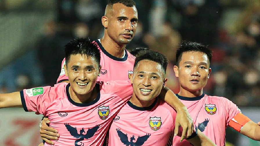 Hà Tĩnh đánh bại Nam Định ở trận đấu có 5 bàn thắng tại Cúp Quốc gia