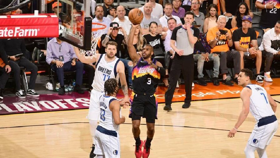 Kết quả bóng rổ NBA ngày 5/5: Suns vs Mavericks - Suns rộng cửa đi tiếp