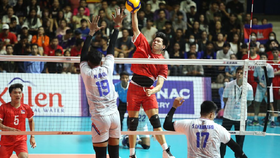 ĐT bóng chuyền nam Philippines bị loại sớm ở SEA Games 32 cho dù được đầu tư khủng