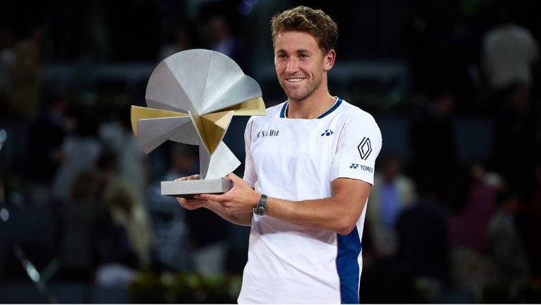 Kết quả tennis ngày 5/5: Casper Ruud vô địch Madrid Open