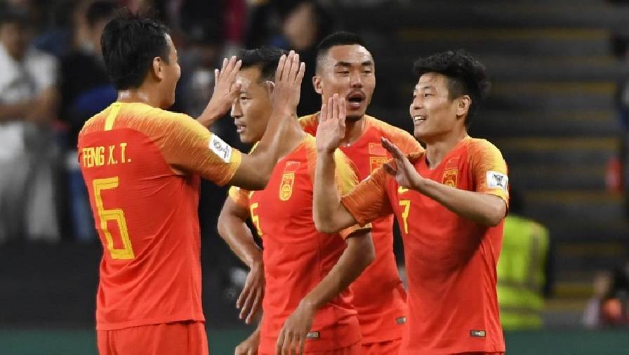 Trung Quốc 99% mất ngôi nhất bảng A vòng loại World Cup 2022
