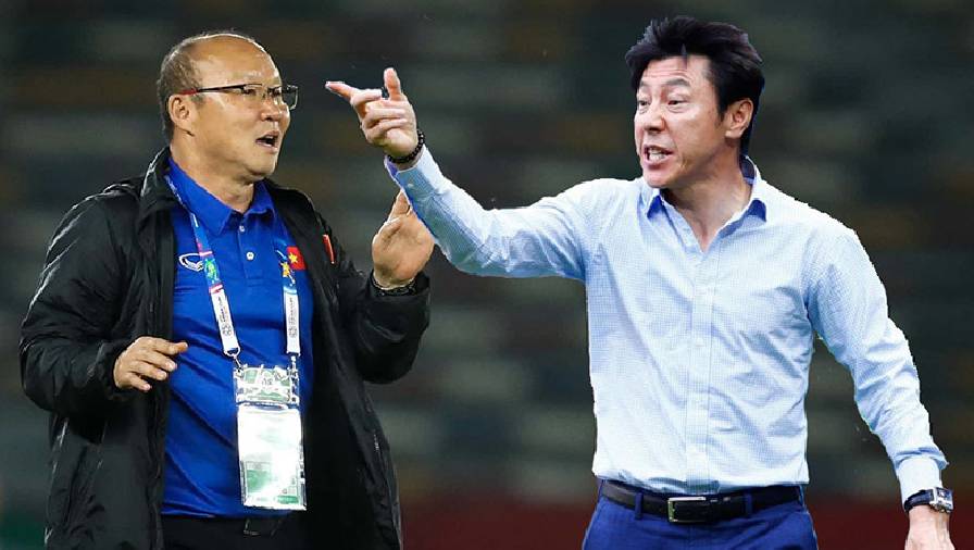 Việt Nam vs Indonesia: HLV Park Hang-seo thua 80% số trận gặp Shin Tae-yong