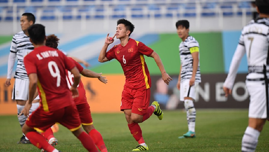 Kết quả U23 Việt Nam vs U23 Hàn Quốc: 'Chiến binh sao vàng' xuất sắc giành 1 điểm nhờ Tiến Long