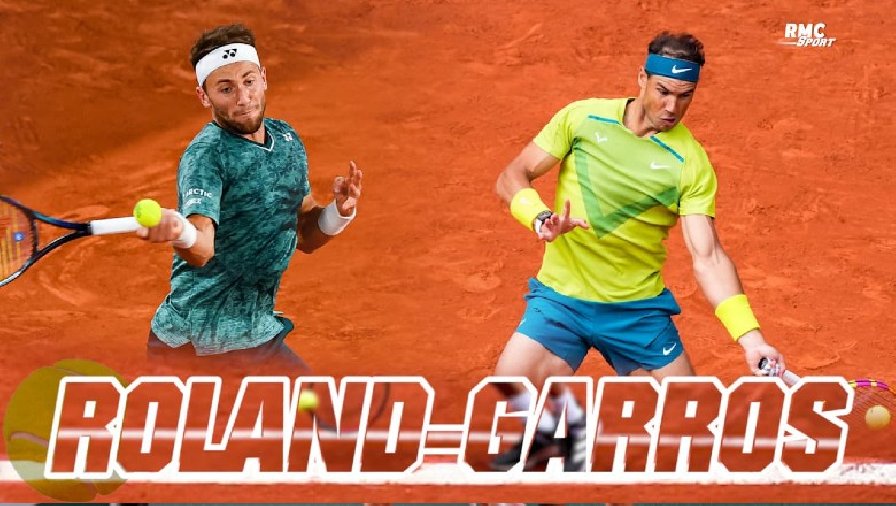 Trực tiếp tennis Nadal vs Ruud - Chung kết Roland Garros, 20h00 ngày 5/6