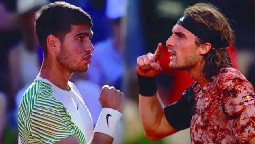 Alcaraz và Tsitsipas gặp nhau ở tứ kết Roland Garros, hẹn Djokovic tại bán kết