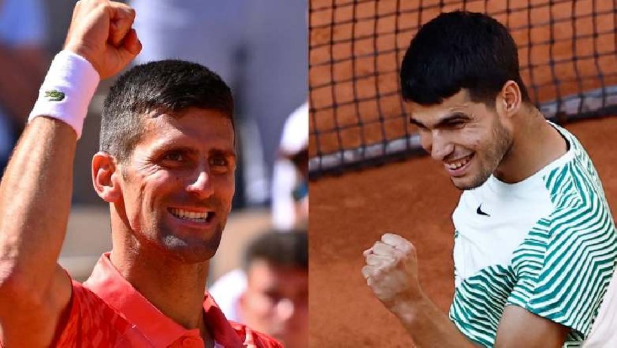 Kết quả tennis hôm nay 5/6: Djokovic, Alcaraz và Tsitsipas vào Tứ kết Roland Garros
