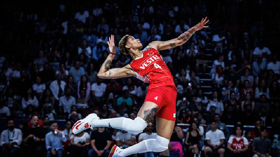 Sao gốc Cuba tỏa sáng, bóng chuyền nữ Thổ Nhĩ Kỳ bay cao ở Volleyball Nations League 2023