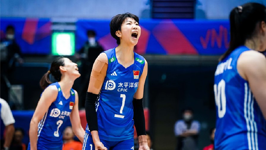 Trung Quốc thăng hạng, Hàn Quốc tụt sâu sau tuần đầu Volleyball Nations League 2023