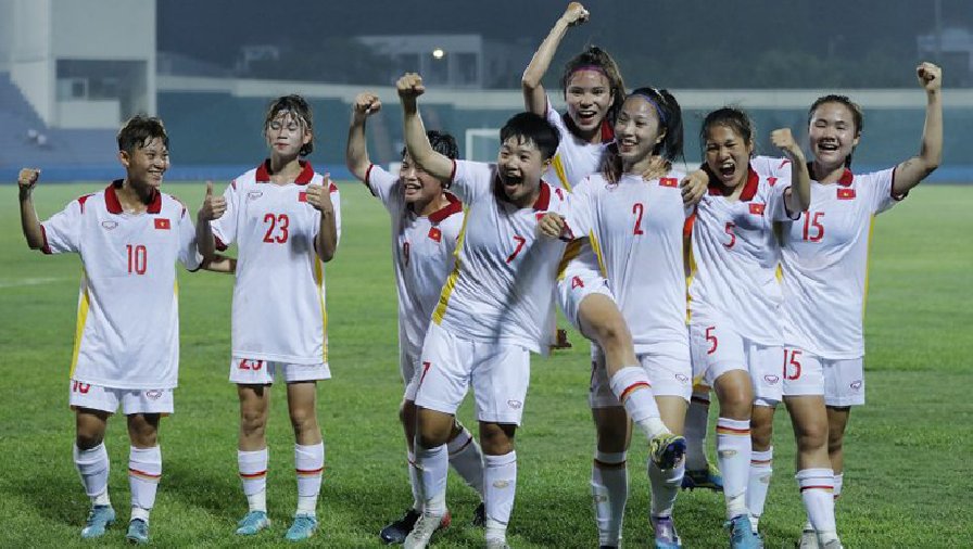 U20 nữ Việt Nam toàn thắng 2 trận, giành vé vào VCK U20 nữ châu Á 2024