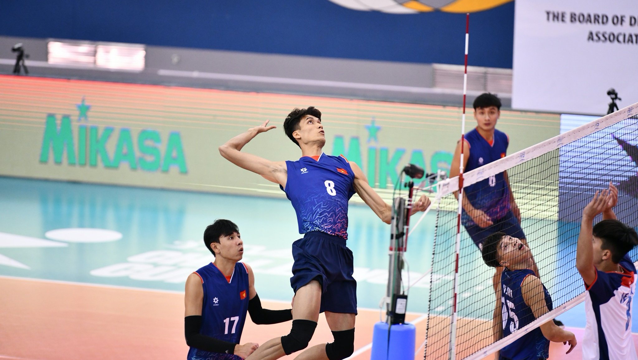 Kết quả bóng chuyền nam tứ kết AVC Challenge Cup 2024 hôm nay