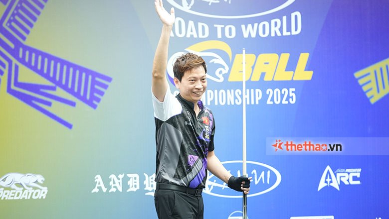 ĐKVĐ Dương Quốc Hoàng tham dự vòng loại 3 Kamui Road to World 10-ball Championship 2025