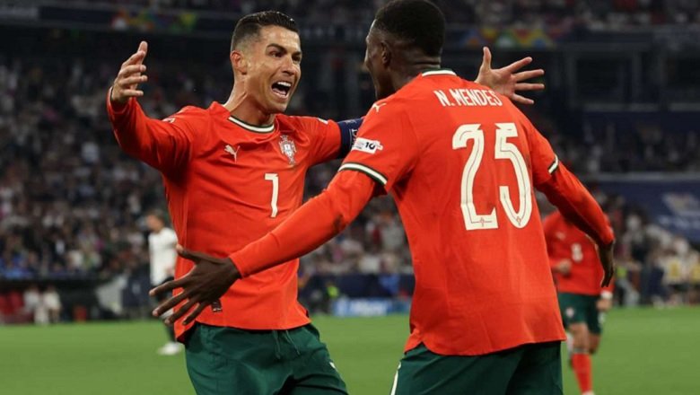 Ronaldo thăng hoa, Bồ Đào Nha vượt ải Đức vào chung kết Nations League