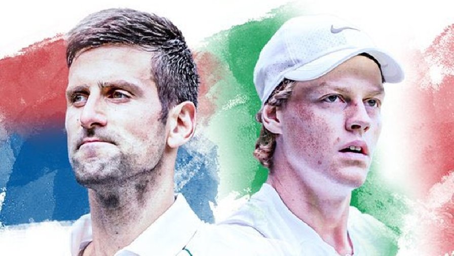 Nhận định tennis Djokovic vs Sinner, Tứ kết Wimbledon - 19h30 ngày 5/7