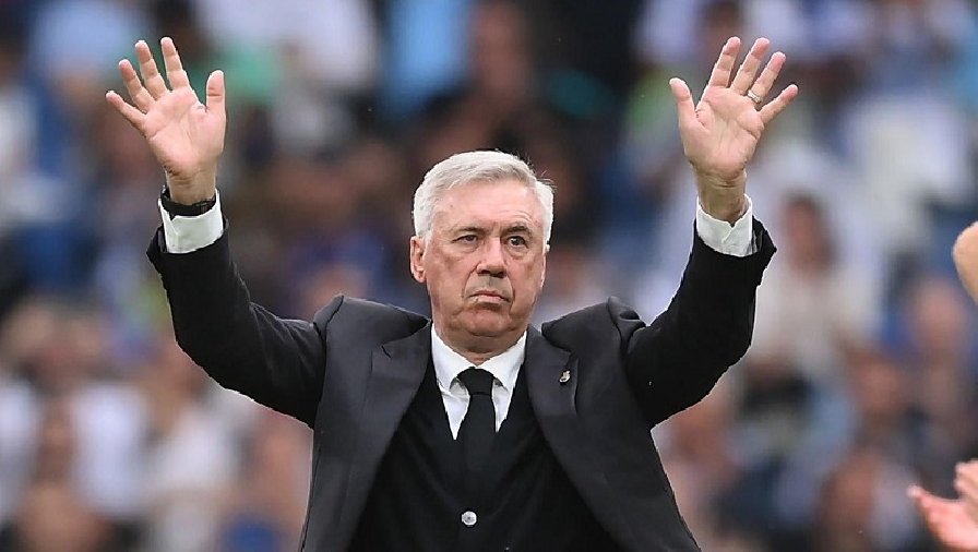 HLV Carlo Ancelotti chính thức dẫn dắt ĐT Brazil từ tháng 6/2024