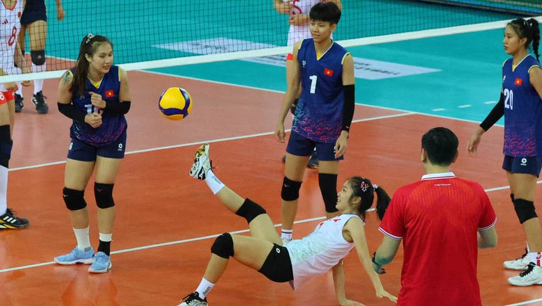 Tuyển bóng chuyền nữ U20 Việt Nam thua đậm Trung Quốc ở giải Vô địch châu Á 2024