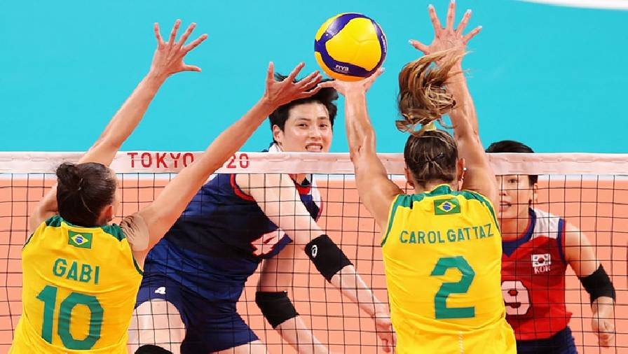 Bán kết bóng chuyền nữ Olympic Tokyo 2021: Hàn Quốc vs Brazil - Bất ngờ nào cho Châu Á