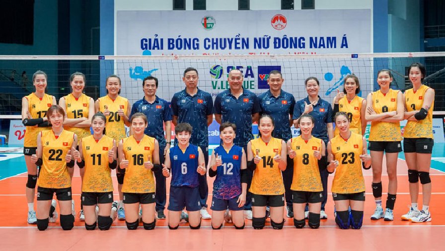 Danh sách tuyển bóng chuyền nữ Việt Nam dự SEA V.League tuần 2: Vắng 'khủng long' Thanh Thúy
