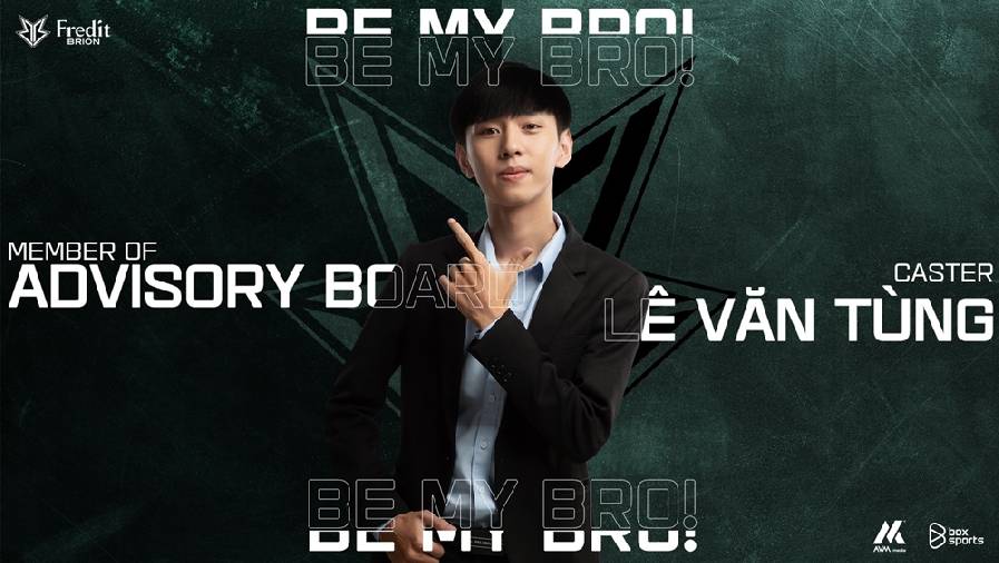 BLV Văn Tùng trở thành cố vấn của chương trình tuyển chọn ‘Be My BRO’ tại Việt Nam