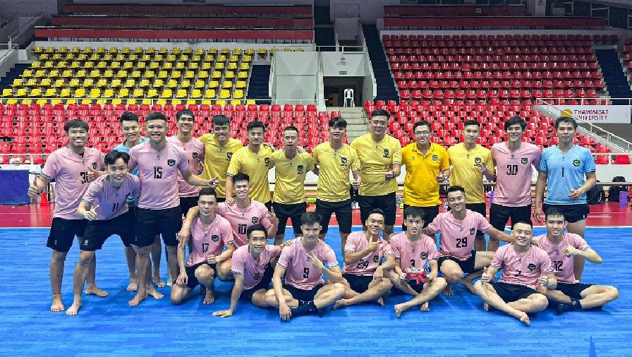 CLB Sahako của Việt Nam vào bán kết giải futsal Đông Nam Á trước 1 vòng đấu