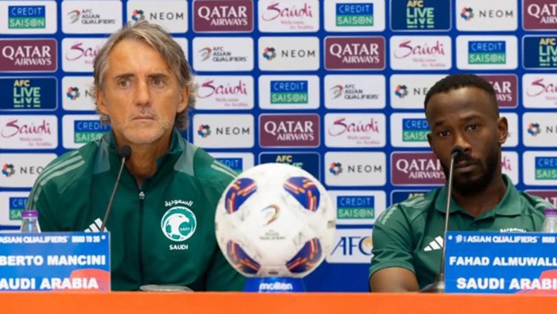 HLV Roberto Mancini khẳng định rất hiểu ĐT Indonesia trước thềm vòng loại World Cup 2026