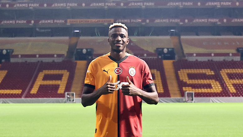 Osimhen chính thức gia nhập Galatasaray, mặc số áo 'thương hiệu' của Balotelli