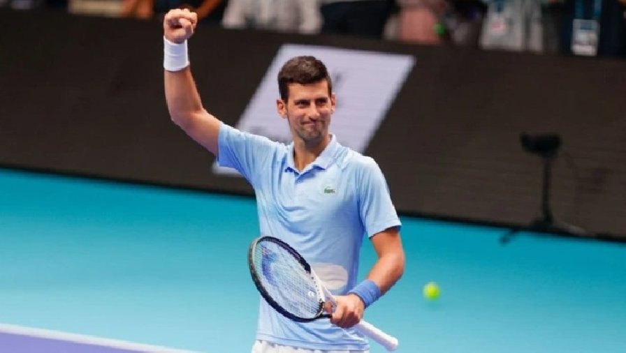 Djokovic thắng thần tốc ở trận ra quân Astana Open 2022