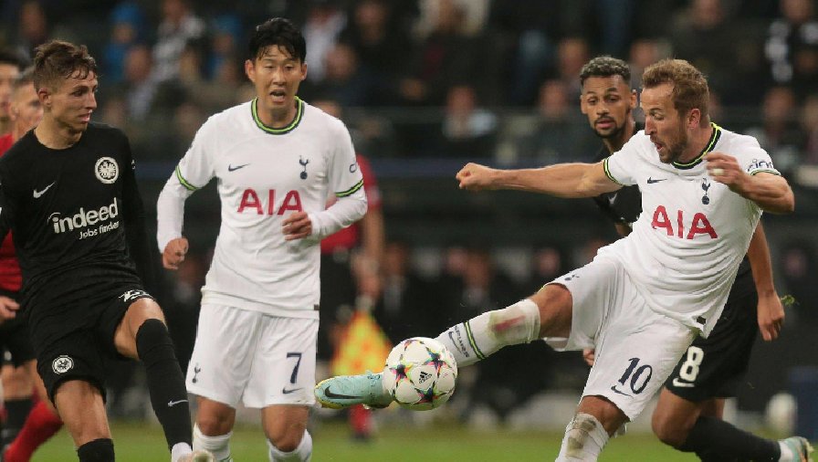 Kết quả Frankfurt vs Tottenham: Gà Trống nhạt nhòa trong ngày Son-Kane tịt ngòi