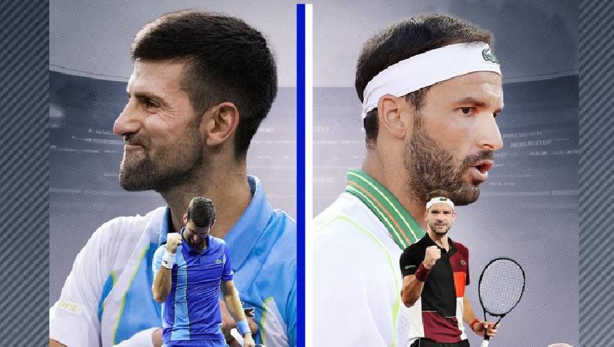 Nhận định tennis Djokovic vs Dimitrov, Chung kết Paris Masters - 21h00 ngày 5/11