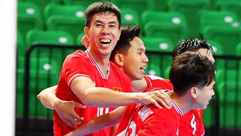 ĐT futsal Việt Nam vùi dập Brunei 14-0, giành vé vào bán kết giải vô địch Đông Nam Á