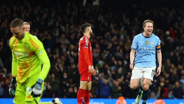 De Bruyne tái xuất, Man City giải cơn khát thắng