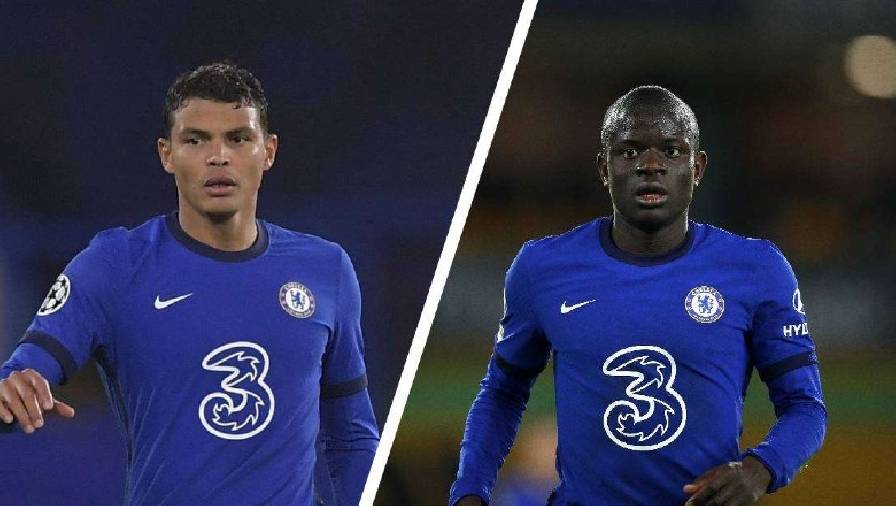 Vì sao Kante và Thiago Silva vắng mặt ở trận Chelsea vs Tottenham?