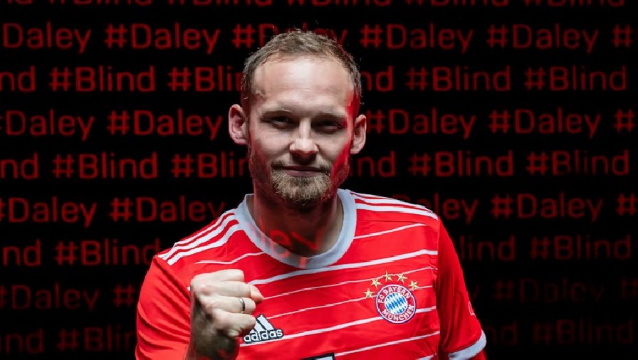 Daley Blind chính thức gia nhập Bayern Munich theo dạng chuyển nhượng tự do