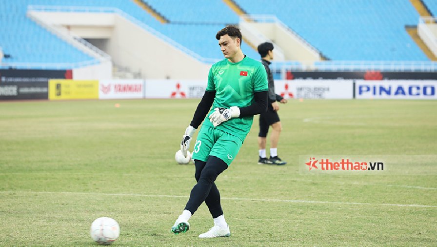 HLV Park Hang Seo đặc biệt quan tâm đến Văn Lâm trước thềm bán kết AFF Cup