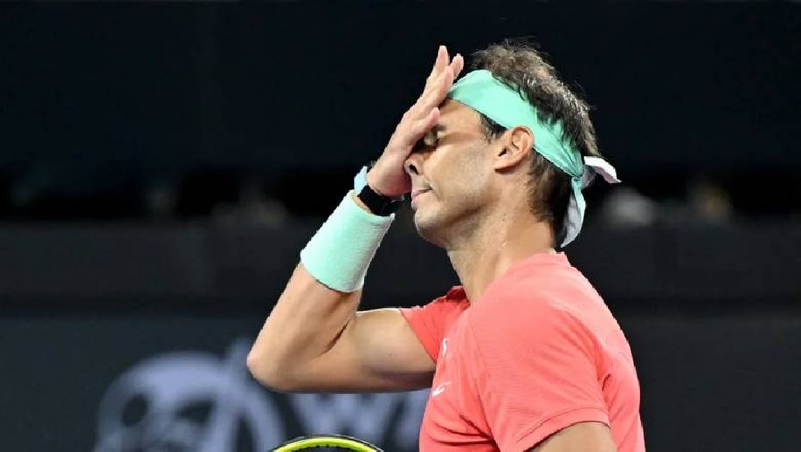 Kết quả tennis ngày 5/1: Nadal dừng bước tại Tứ kết Brisbane International