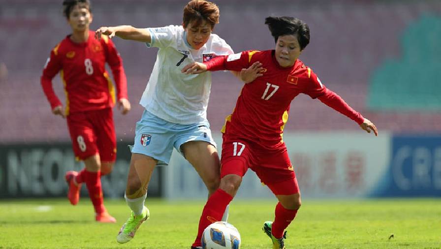 ĐT nữ Việt Nam đánh bại Đài Bắc Trung Hoa, chính thức góp mặt ở World Cup 2023