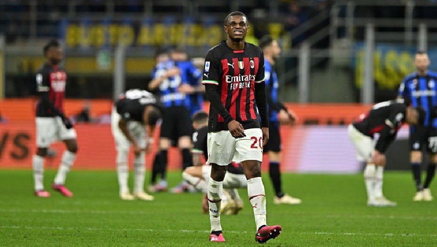 Kết quả bóng đá Inter Milan vs AC Milan: Rossoneri thua trận thứ 3 liên tiếp