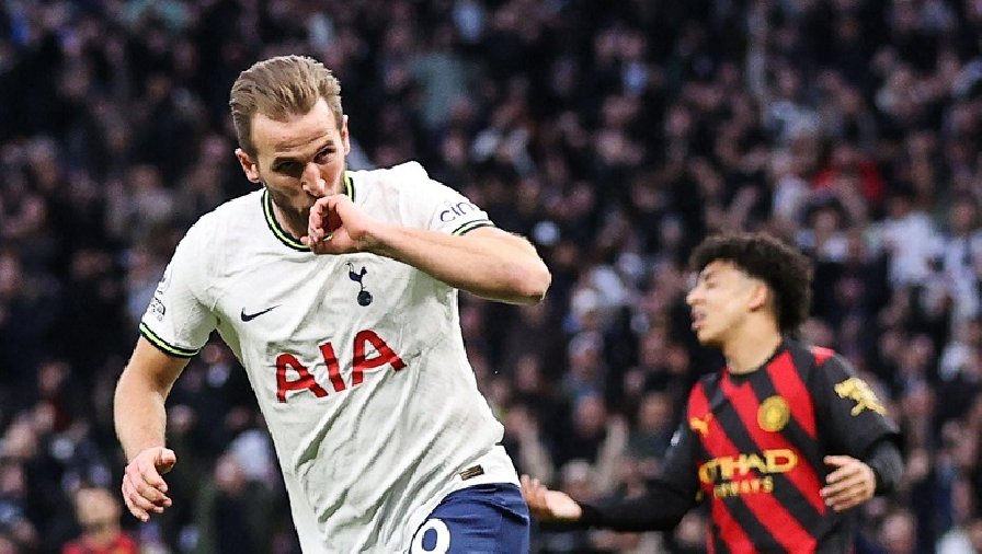 Kết quả bóng đá Tottenham vs Man City: Harry Kane 'kết liễu' The Citizens