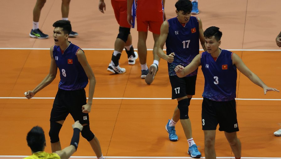 Bóng chuyền nam Việt Nam chỉ thi đấu 3 giải quốc tế trong năm 2024