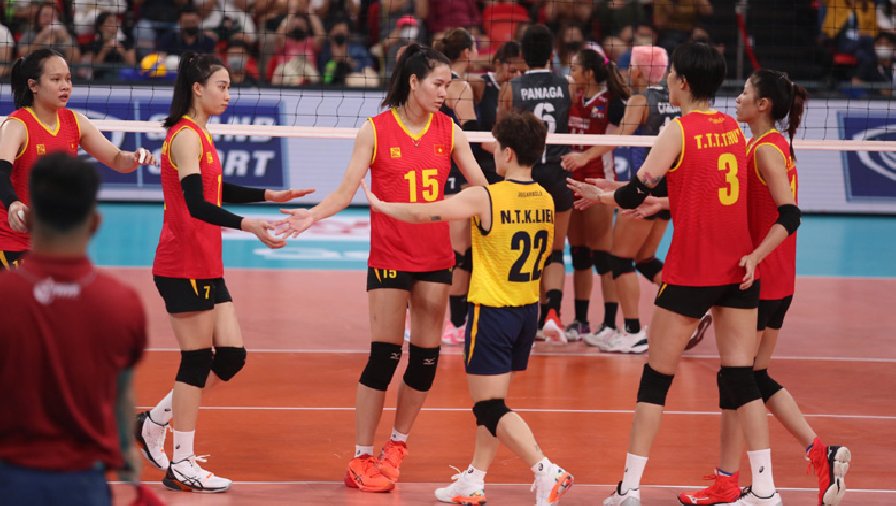 Việt Nam gặp Iran trận ra quân giải bóng chuyền Vô địch các CLB nữ châu Á 2023