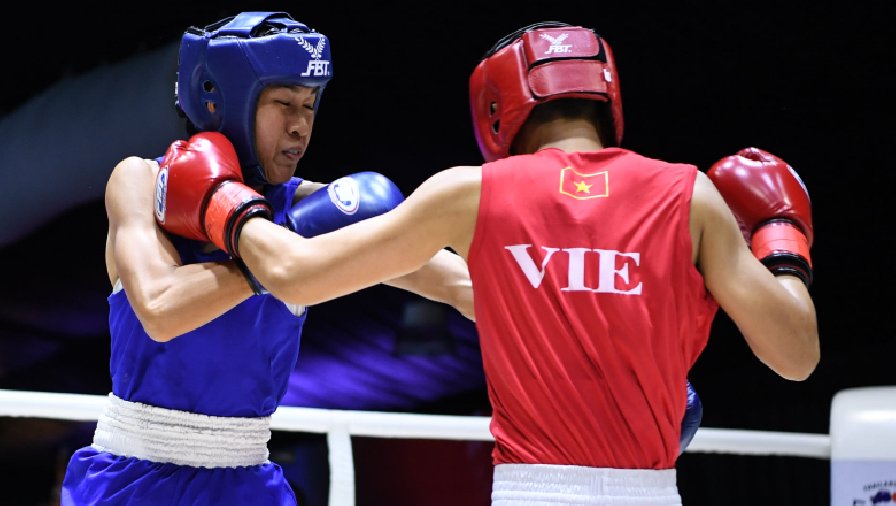 Võ Thị Kim Ánh đánh bại võ sĩ chủ nhà, lọt vào chung kết Boxing Thái Lan Mở rộng