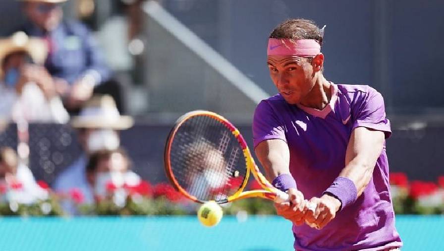 Lịch thi đấu tennis hôm nay 6/5: Vòng 3 Madrid Open - Tâm điểm Rafael Nadal vs Alexei Popyrin
