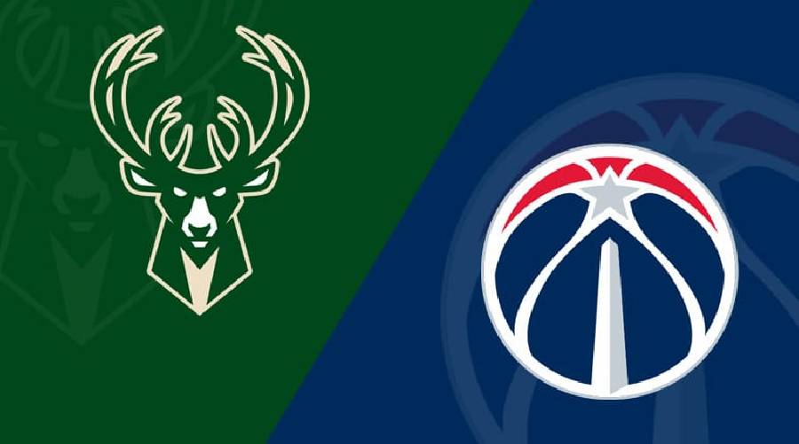 Xem trực tiếp bóng rổ NBA hôm nay 6/5: Milwaukee Bucks vs Washington Wizards (7h00)